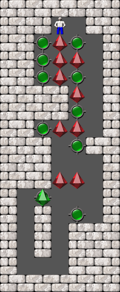 Sokoban Bugs509 collection level 71